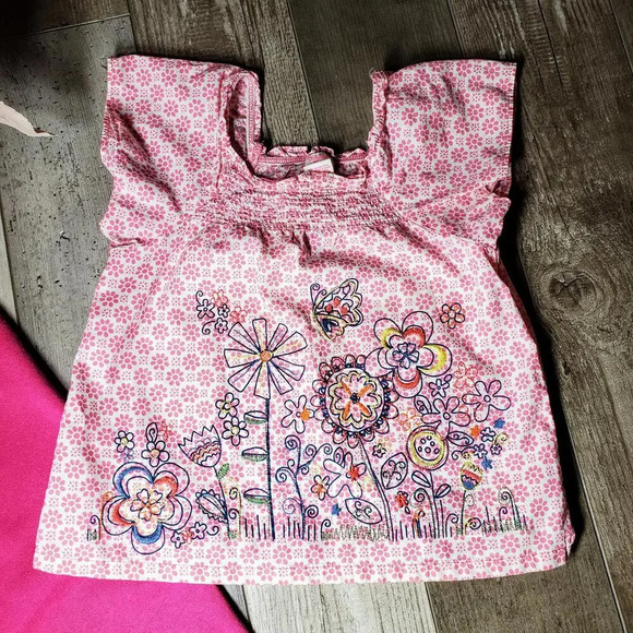 Toddler Girl Size 3T Casual Hot Pink 2 Pc Outfit NWOT - Picture 8 of 14